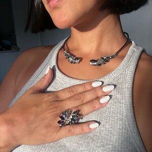 SWAROVSKI Original Necklace and ring set